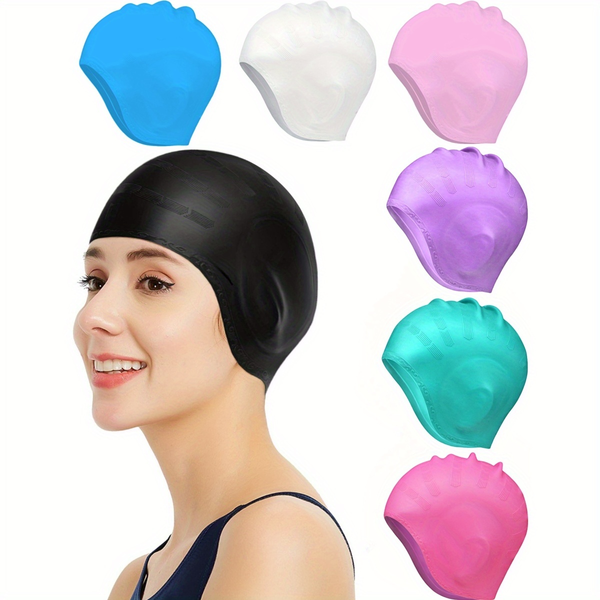 Aquatic Sports Cap - Czepek pływacki z ochroną uszu -