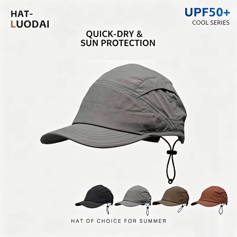 Aquatic Sports Cap - Unisexowa szybkoschnąca czapka baseballowa z ochroną