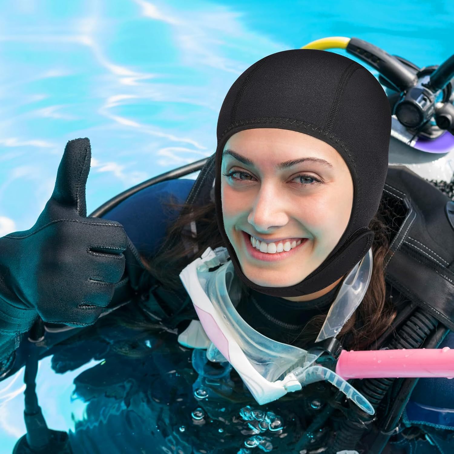 Kaptur do nurkowania, czepek p – Aquatic Sports Cap recenzja i cena
