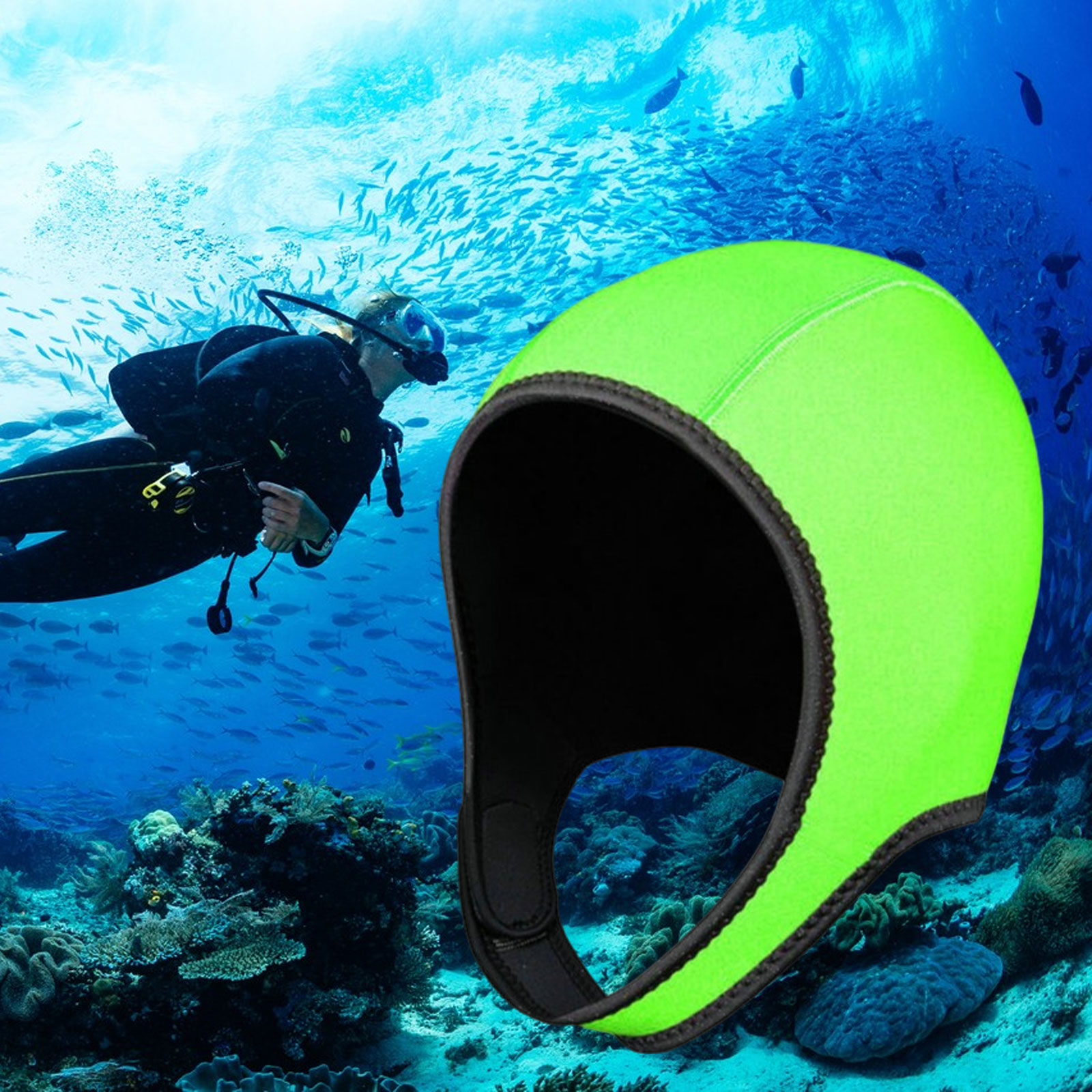 Kaptur do nurkowania, czepek p – Aquatic Sports Cap recenzja i cena