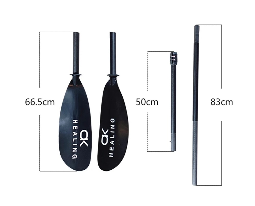 Wiosło kajakowe 4-częściowe, c – Kayak Paddle Carbon recenzja i cena